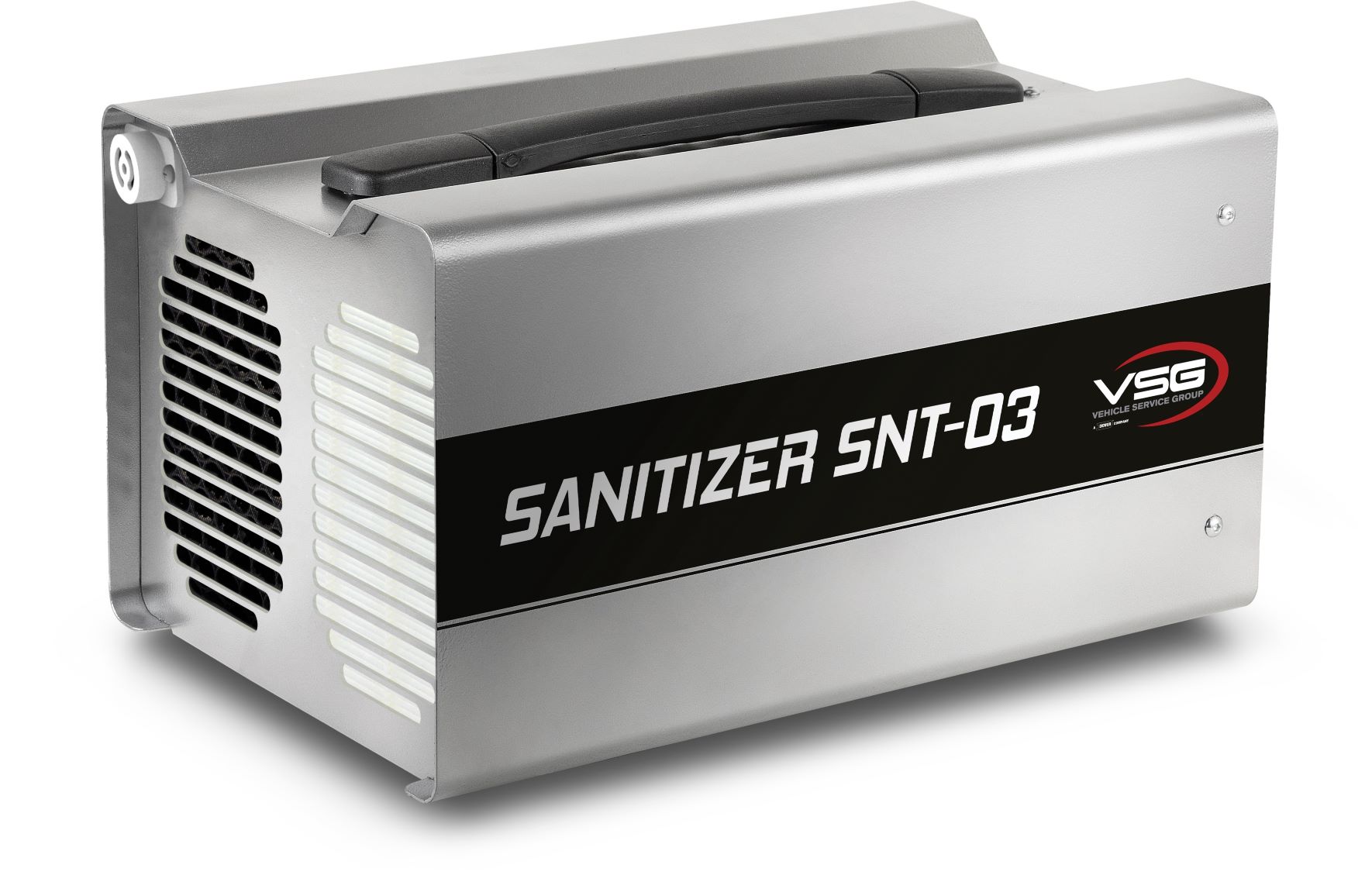 Desinfektionsgerät für Fahrzeuge und Betriebsstätten. Der Sanitizer SNT-O3 arbeitet auf dem Ozon Sättigungsniveau. Geprüft gegen Bakterien und Viren - auch Covid-19. Auch geeignet zur Geruchsneutralisierung.