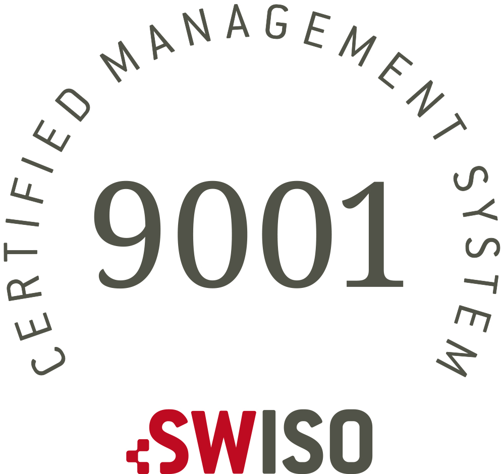 ISO 9001:2015 Zertifizierung SWISO
