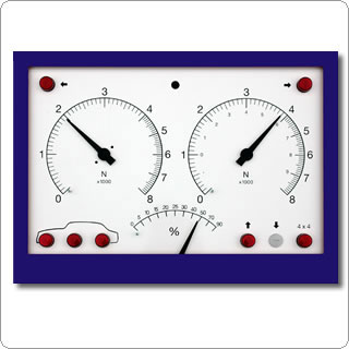 Analog Bremsprüfstand 4 to PW/Lieferwagen