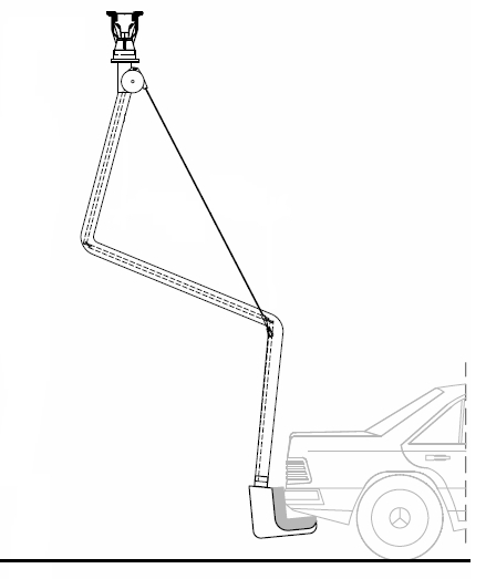 Saugschlitzkanalanlage Typ SSK 150 PKW / Transporter mit SLS