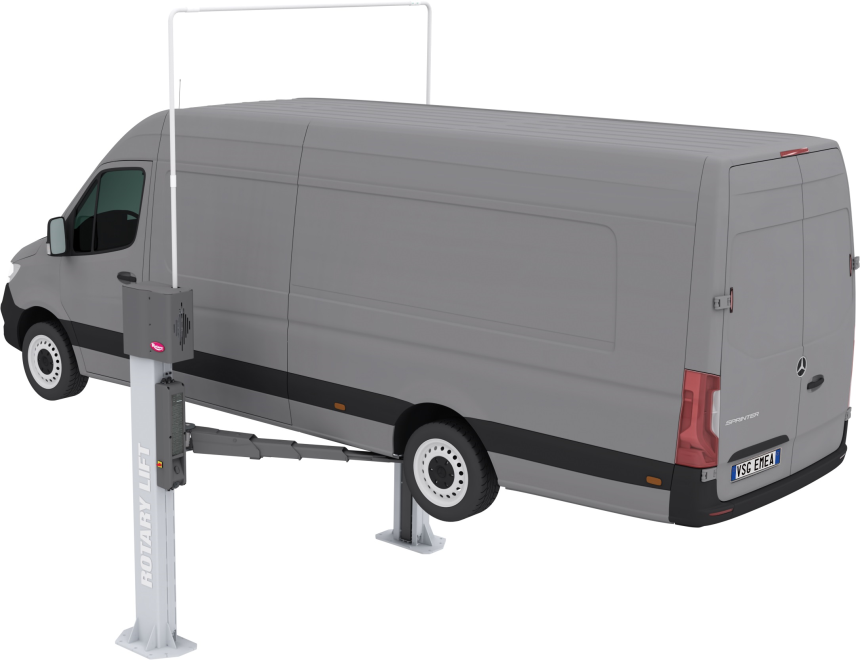 2-Säulen-Hebebühne Rotary SPM55-XEL, 5.5 to