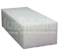 Gummiplatte PE900 weiss gross